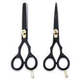 Personal Barber Kit for Grooming with Black 5.5 Inch Scissors